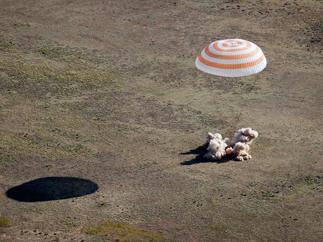 Expedition 27 Lands In Kazakhstan